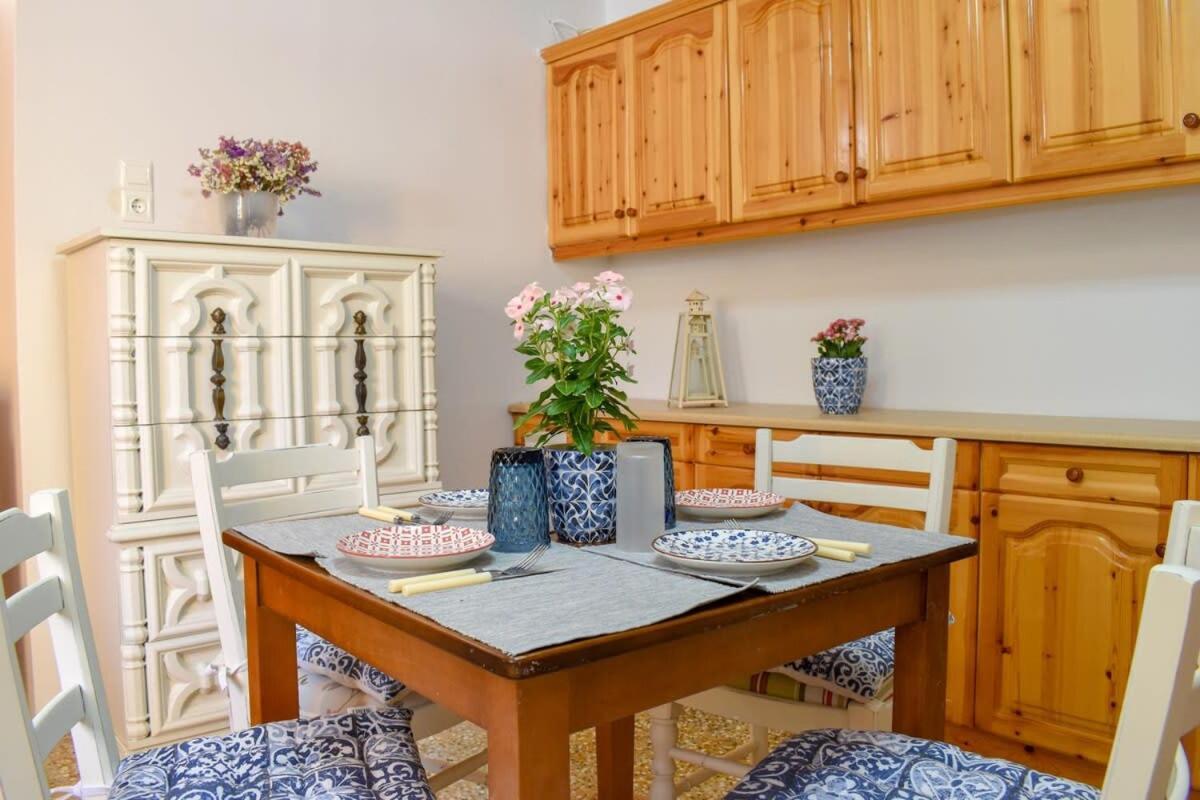 Coastal Stone Residence With Spectacular Scenery Kitriai ภายนอก รูปภาพ